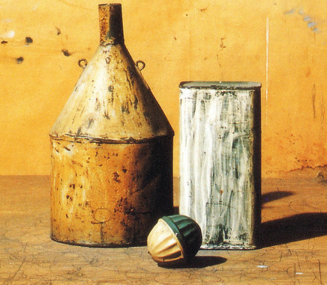 Gli oggetti dell’ultima natura morta di Giorgio Morandi nello studio di via Fondazza