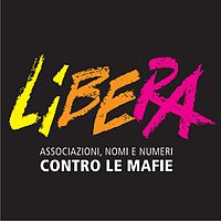 Il logo dell'associazione Libera