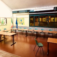 la sala del Consiglio del Quartiere Savena