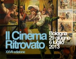 Locandina Cinema Ritrovato 2013