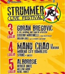 Locandina Strummer Live Festival